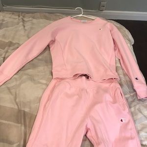 Champion Pink Sweatsuit
